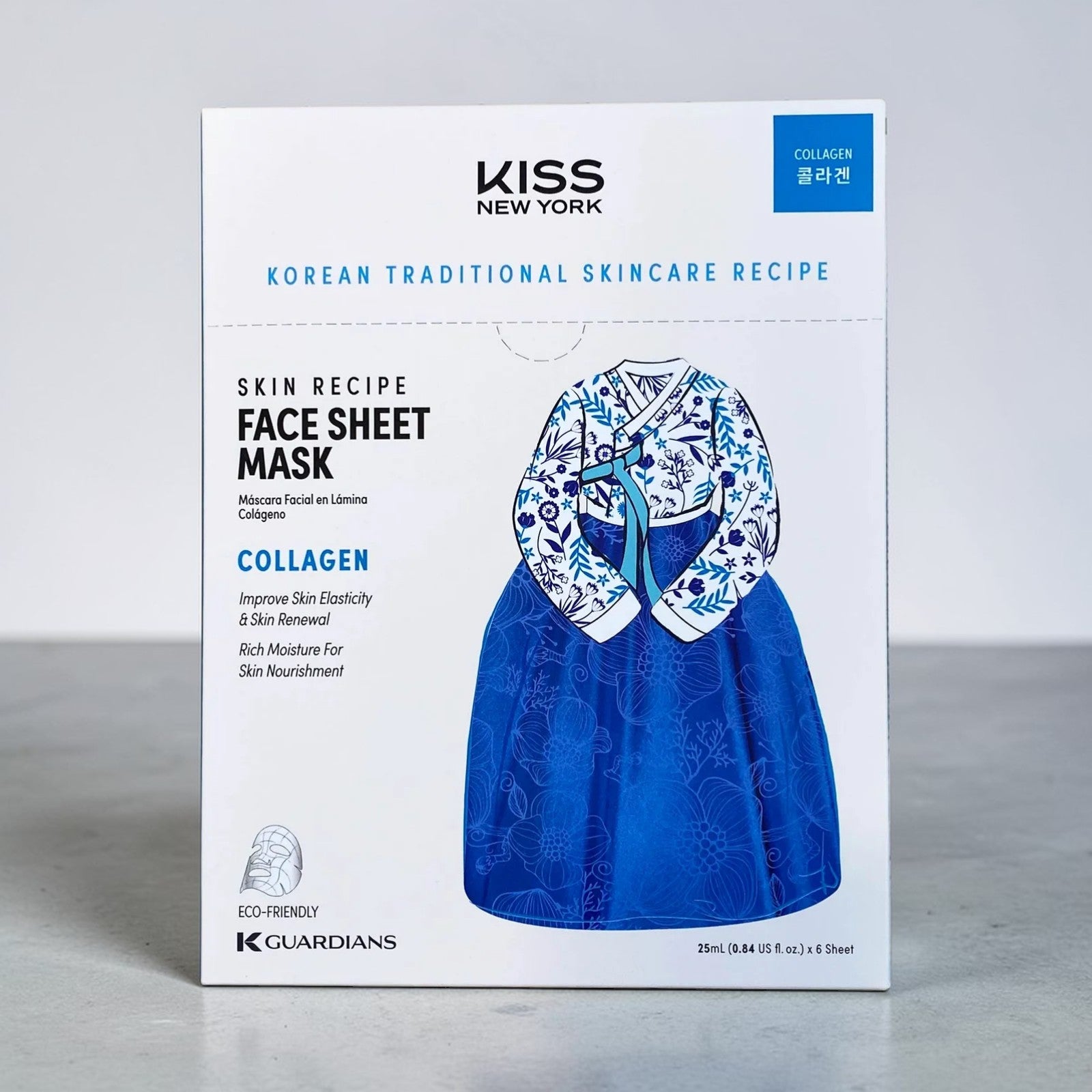 KISS Collagen Masks (6x)